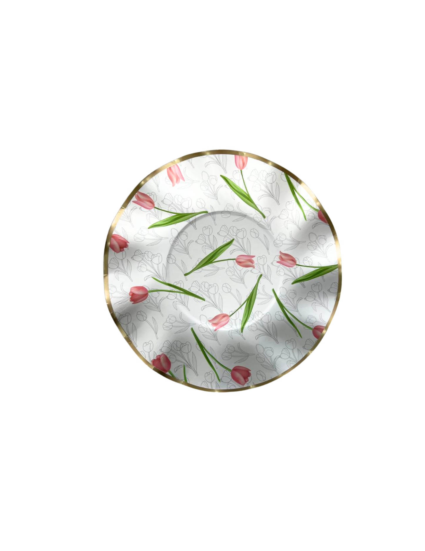 Tulip Dessert Plates