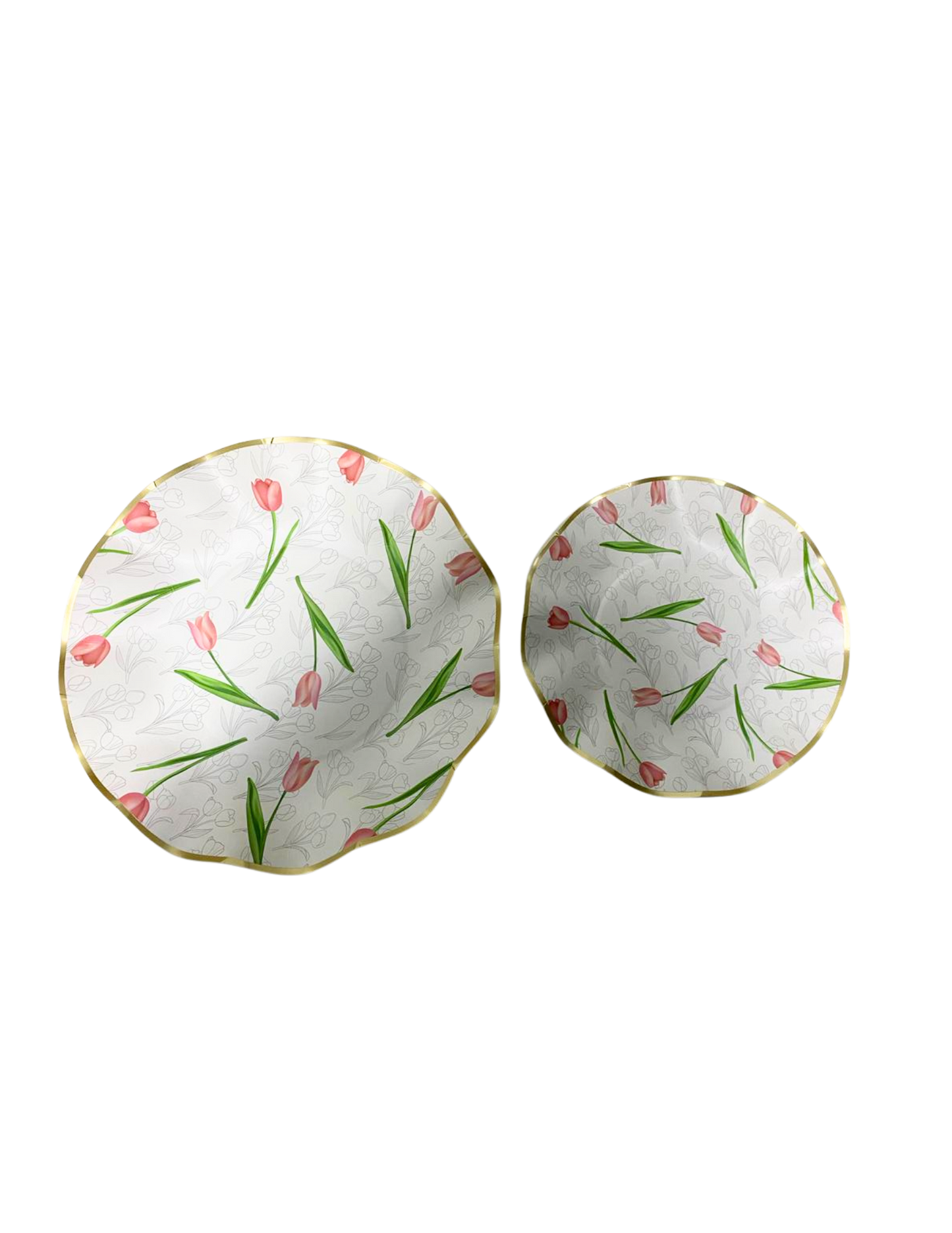 Tulip Dessert Plates