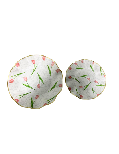 Tulip Dessert Plates
